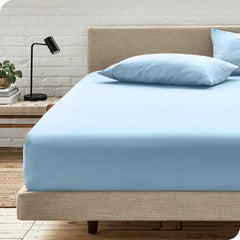 Cotton Fitted Sheet Double Bed