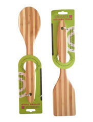Green Live Bamboo Spatula (2 pcs) - waseeh.com