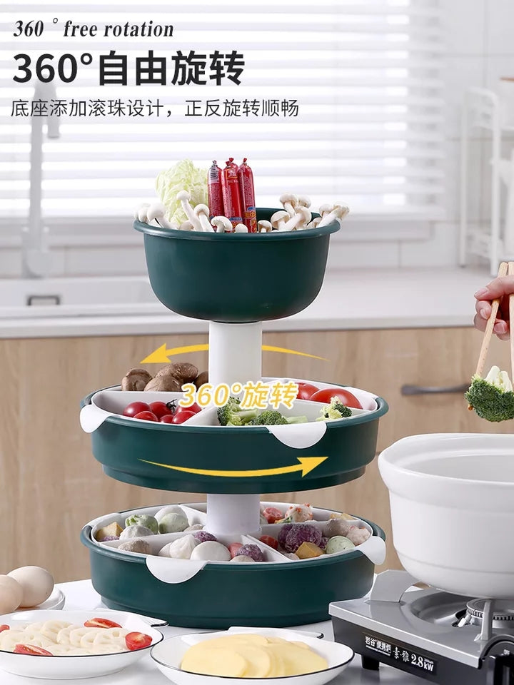 Double Layer Draining Basket - waseeh.com