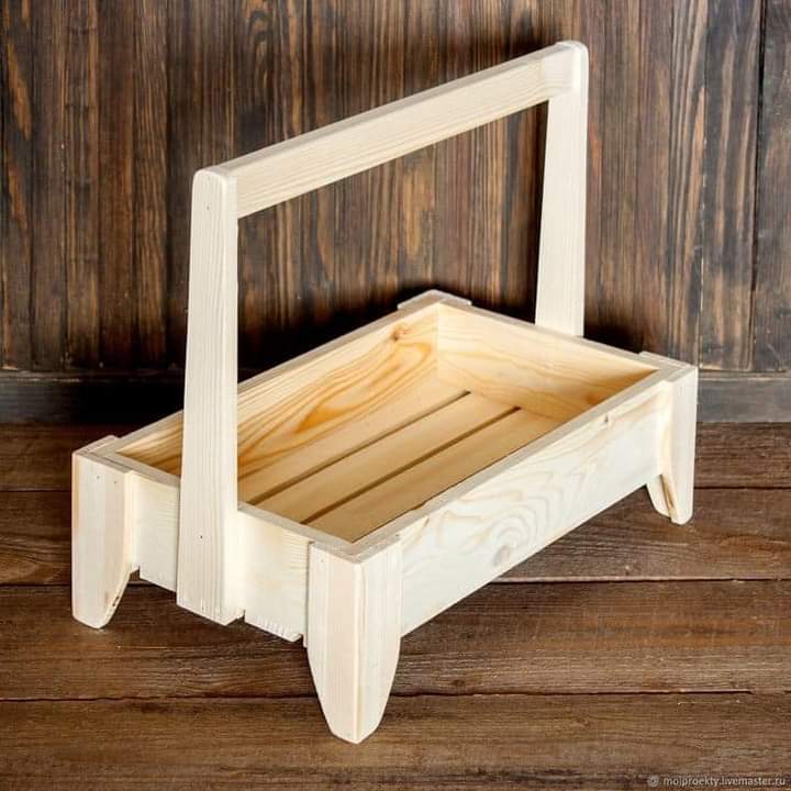 Wooden Storage Tray