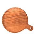 Round Shape Wooden Pizza Platter Tray