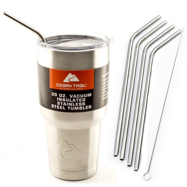 4 Bend Stainless Steel Straws - waseeh.com