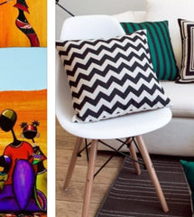 Green House Geometric Cushion Cover Pack 7