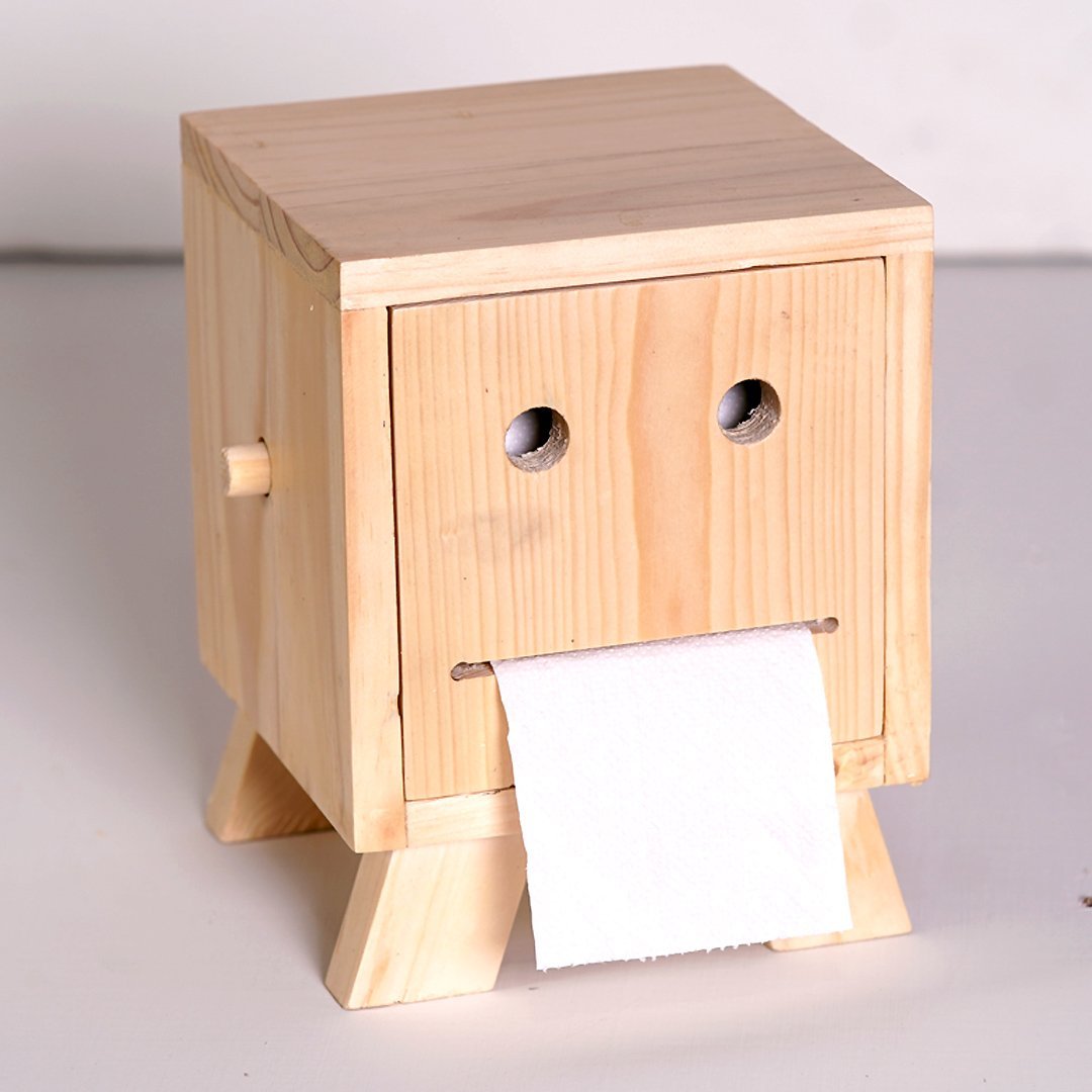 Tissue Box Side Table Gabby Side Solid Wood Tissue Box – Huner Store