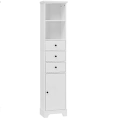 Merax Bathroom Cabinet Storage Shelve Tower