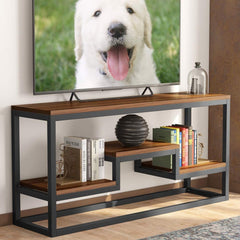 The Paysan Bookcase Shelve Console Table Decor - waseeh.com