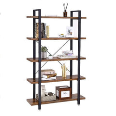 Morton Bookcase Storage Organizer Rack - waseeh.com