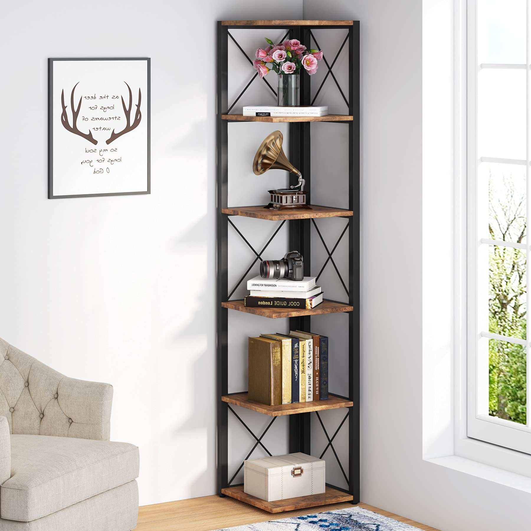 Plinth Bookcase Storage Organizer Rack - waseeh.com