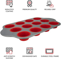 Hot Muffin Cupcake Oven Pan Tray - waseeh.com