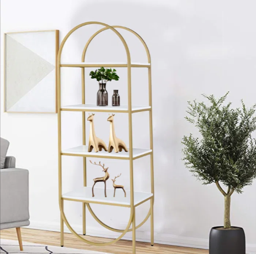 Jailey Living Drawing Room Bookcase Shelve Rack Decor - waseeh.com