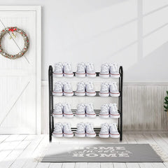 4 Tier Streamline Shoe Rack - waseeh.com