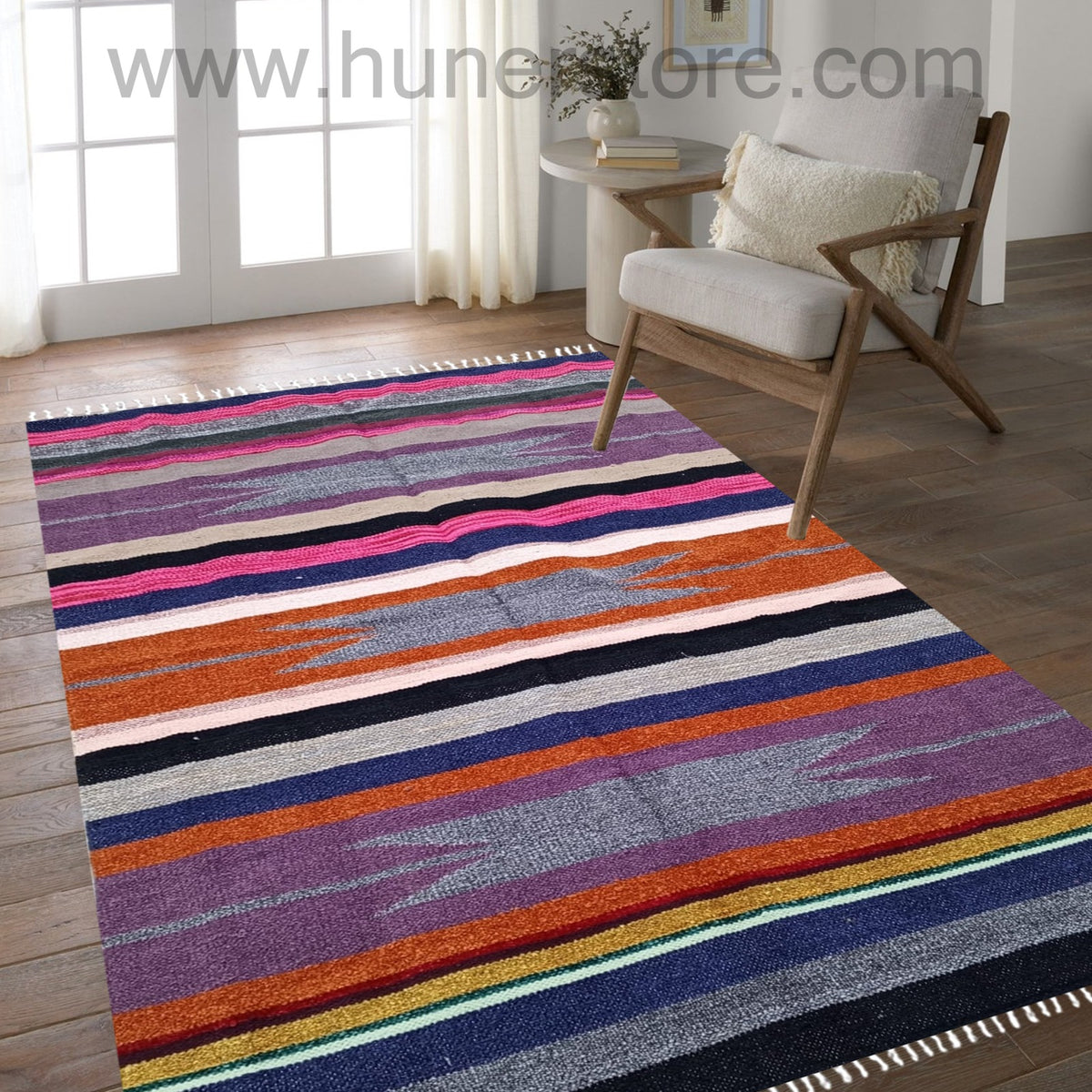 Bohemian Kilim Collection- 4 ft' x 6 ft' (Vol 1)