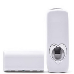 Toothpaste Dispenser With Toothbrush Holder - waseeh.com