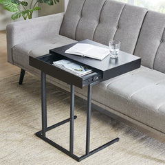 Athow Sleek Utility Pull-Up Home Office Table