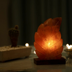 Leaf - Table Salt Lamp