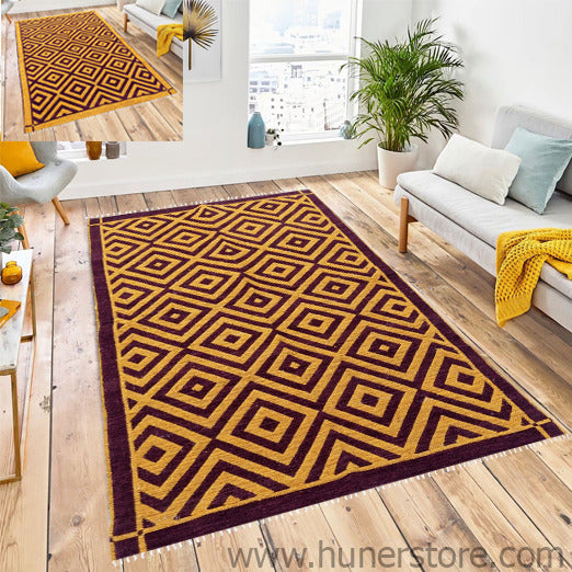 Rhombus Style Rug - 4 ft' x 6 ft' (Vol 2)