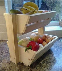 Wooden Fruit Basket