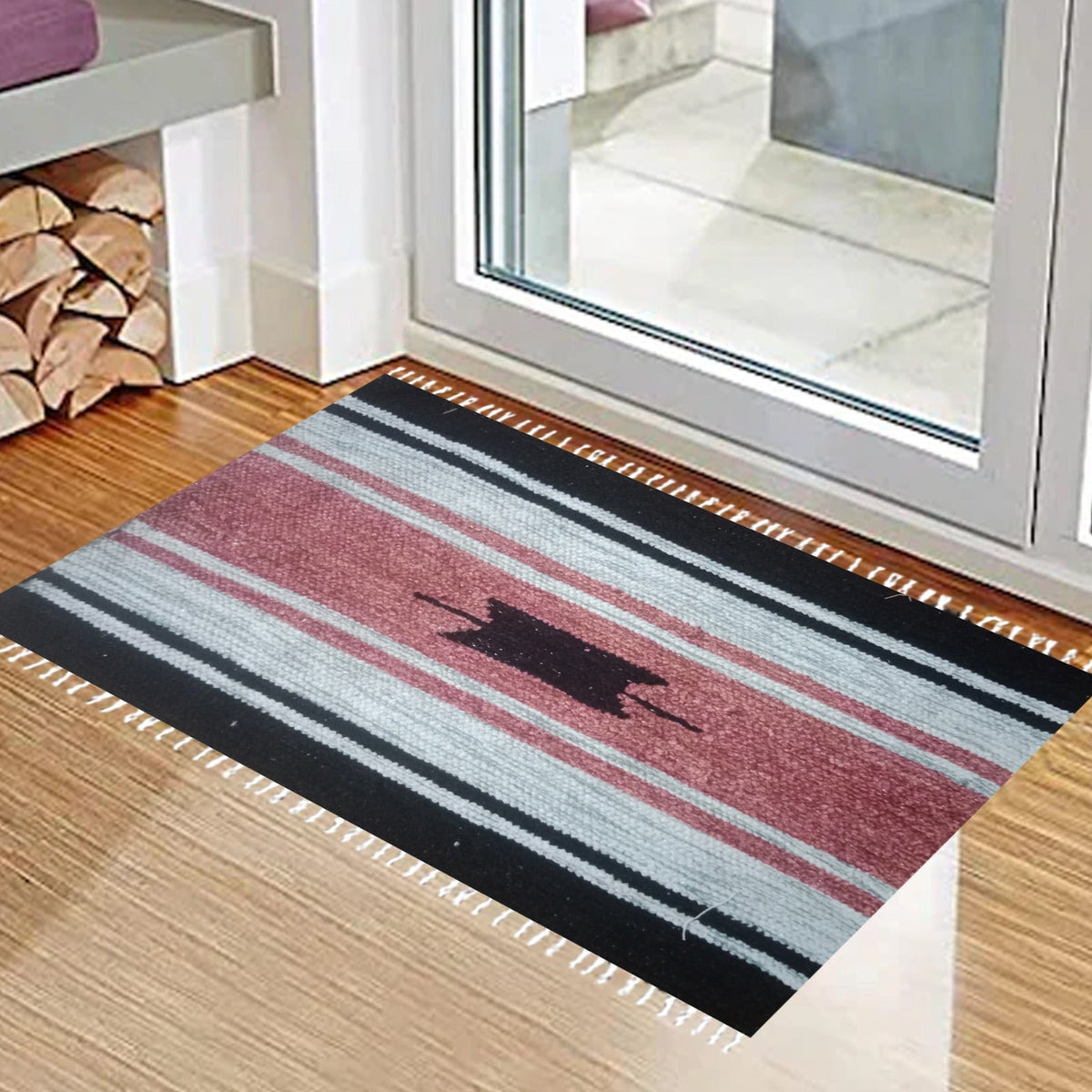 Kilim FootMats 2.5Ft x 1.5Ft - Multicolor 2
