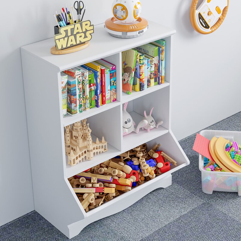 Tuscany Kids Room Bookcase Organizer Rack - waseeh.com