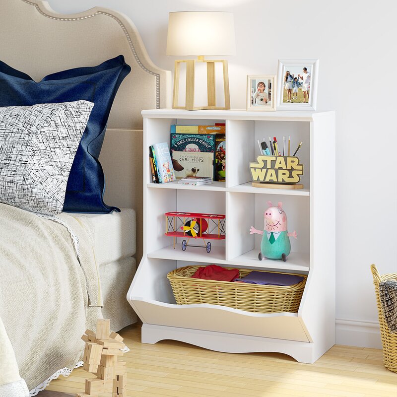 Tuscany Kids Room Bookcase Organizer Rack - waseeh.com