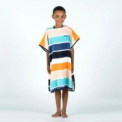 Rainbow Stripe Carnival Wrap Ponchu