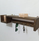 Wooden Hanging Long Shelf