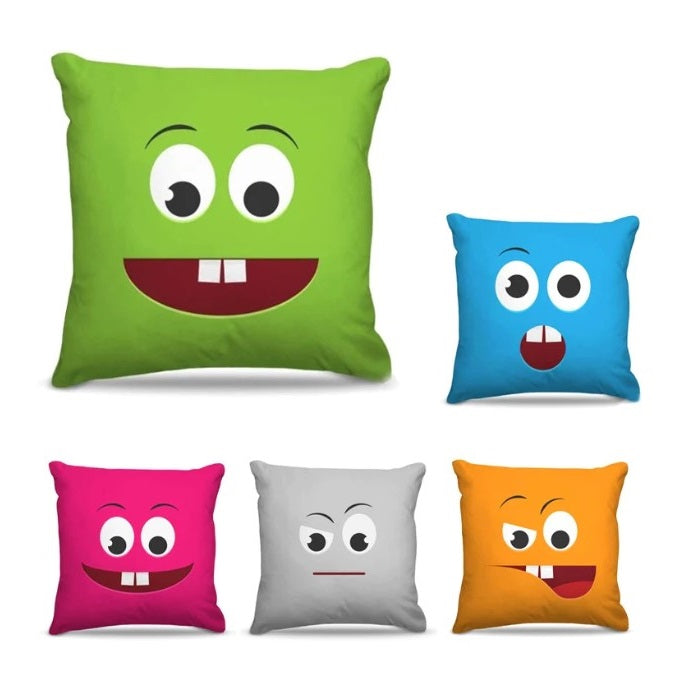 Laugh Moobs Cushion Cover (Pack of 5) - waseeh.com