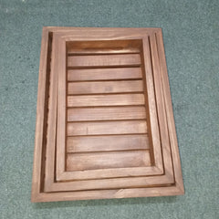 Wooden Tray Set of 3