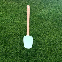 Simple Silicone Bamboo Spatula - waseeh.com
