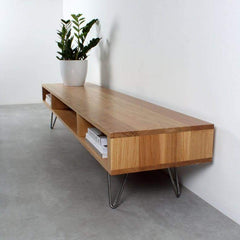 The Marston Lounge Console Hairpin Stand - waseeh.com