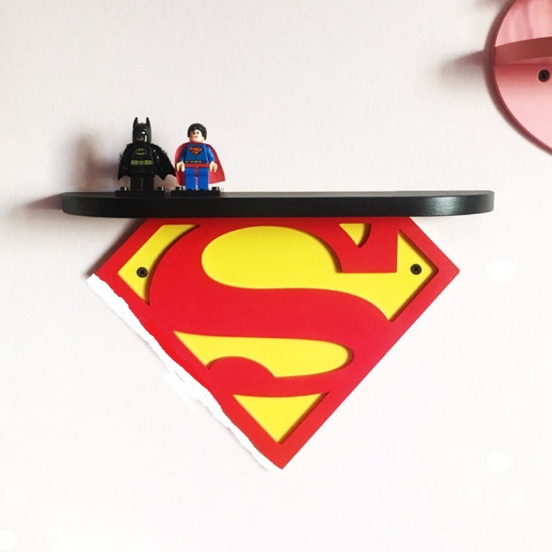Superman Floating shelve - waseeh.com