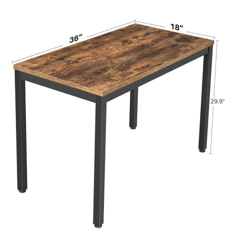 Work Pc Table Metal Metal Frame Computer Office Work Station Desk Table – Huner Store