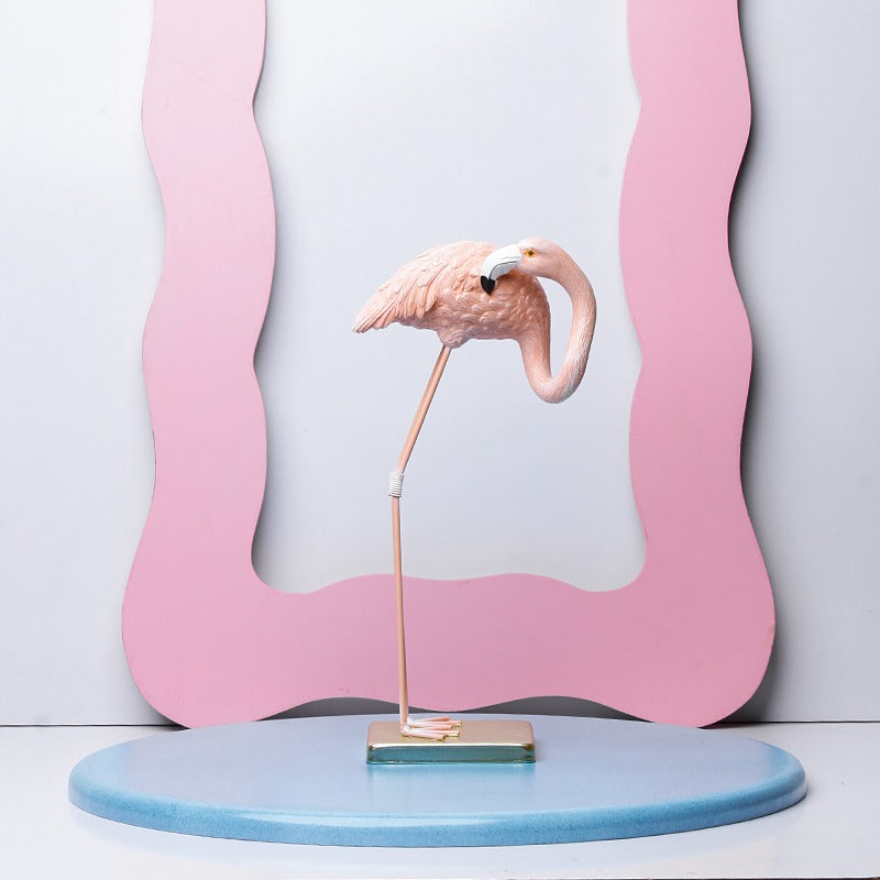 Flamingo Statue Decor - waseeh.com