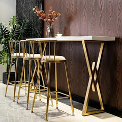 Spurious Living Lounge Drawing Room Breakfast LED Console Table - waseeh.com