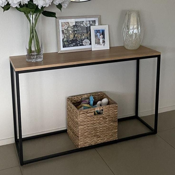 Joolihome Slim Console Table for Entryway with Open Storage Shelf