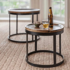 Marion Lounge Living Room Center Nesting Tables