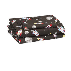 Space Kids Bedsheet Single