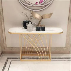 Varnish Entryway Lounge Living Room Console Table - waseeh.com