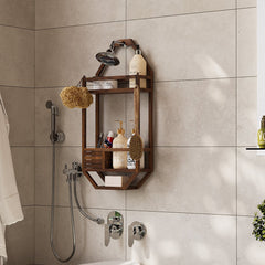 Thoren Shower Bathroom Organizer Hanging Caddy