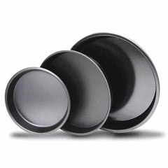 Non Stick Professional Pizza Pans (Pack of 3) - waseeh.com