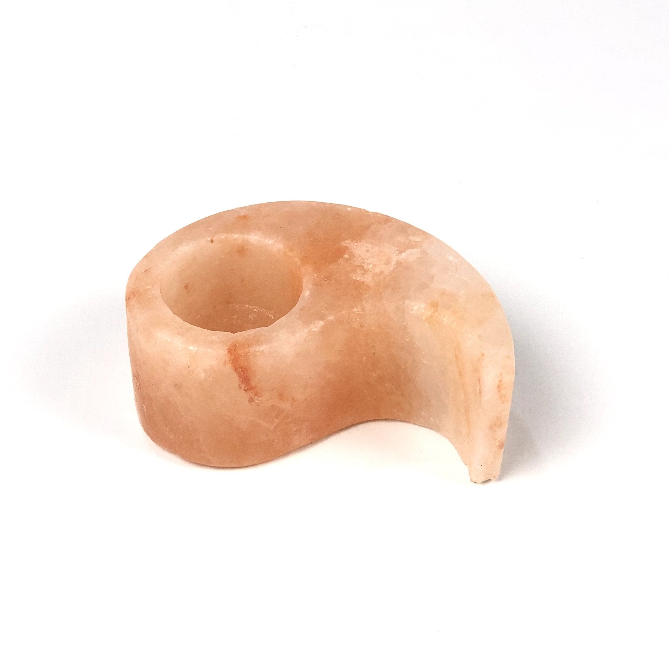 Himalayan Natural Pink Salt Candle Holders - waseeh.com
