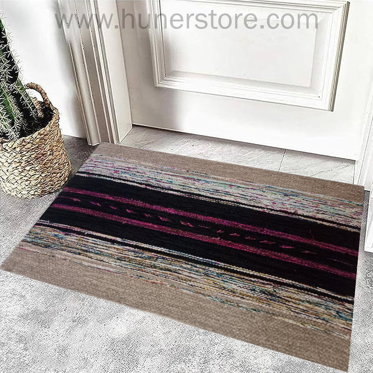 Kilim FootMats 2.5Ft x 1.5Ft - Multicolor 37
