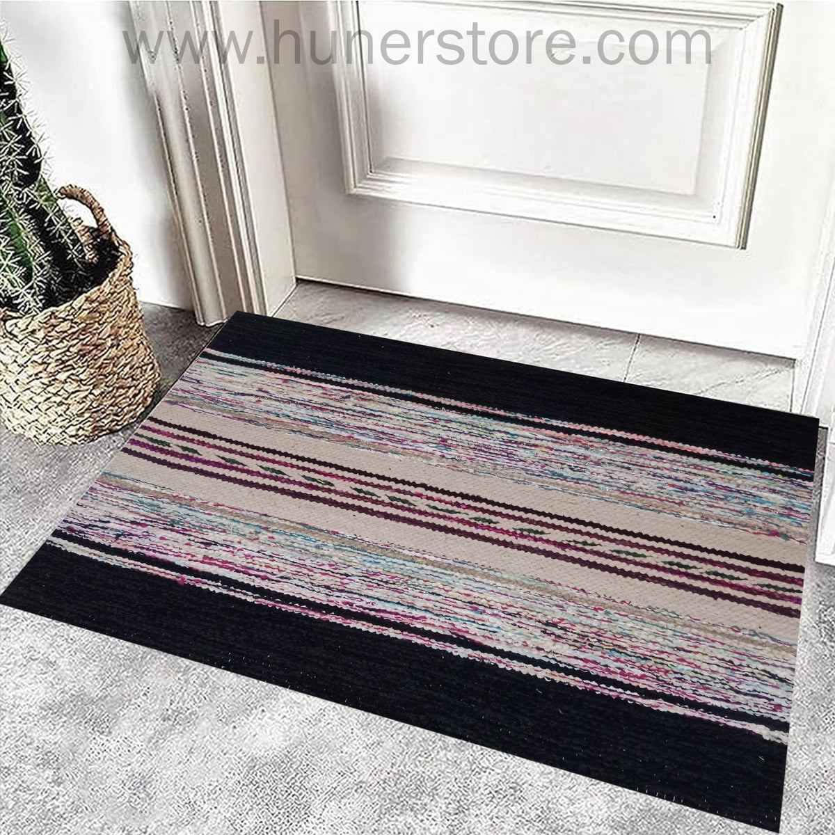 Kilim FootMats 2.5Ft x 1.5Ft - Multicolor 32