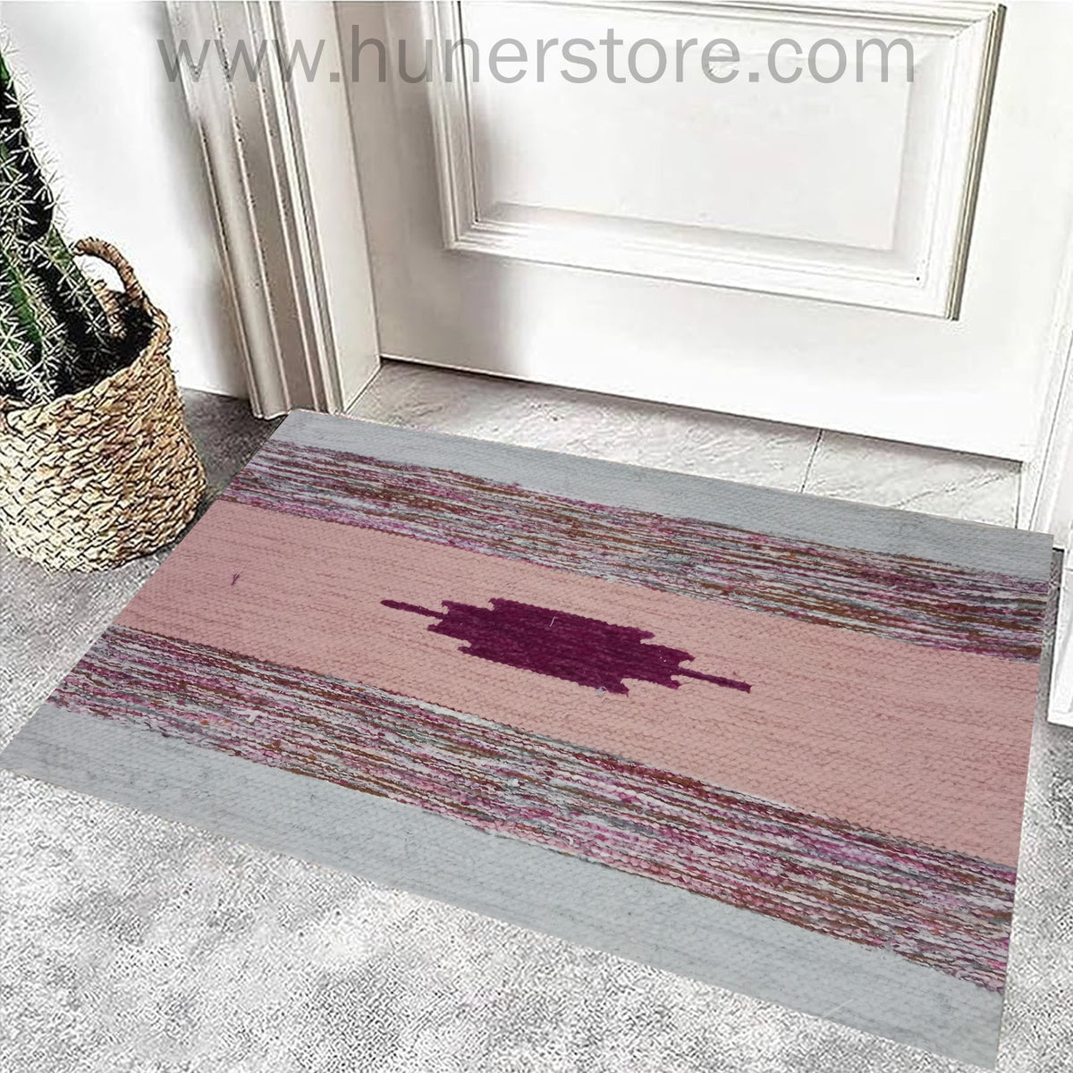 Kilim FootMats 2.5Ft x 1.5Ft - Multicolor 39