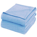 Summer Cotton Blanket (Sky Blue)