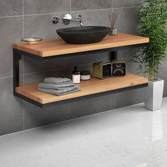 Ava Bathroom Vanity Storage Rack