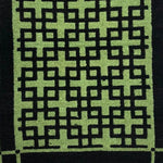 Geometric Hand-woven Woolen Rug - Double Seam - 2' x 3'