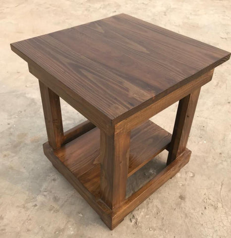 Walnut wooden coffee table