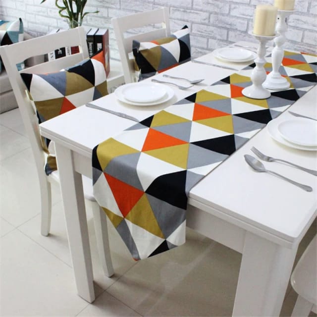 Multicolor Table Runner