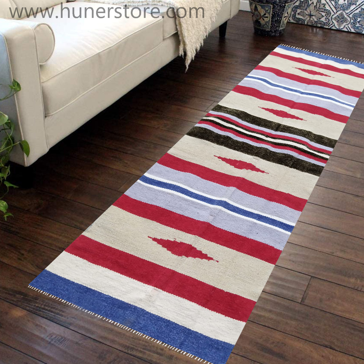 Kilim Runner -2ft x 6ft (Vol 3)